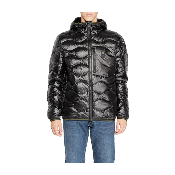 Blauer Piumino corto Piumino Uomo corto Roller Nero - Francavilla Moda